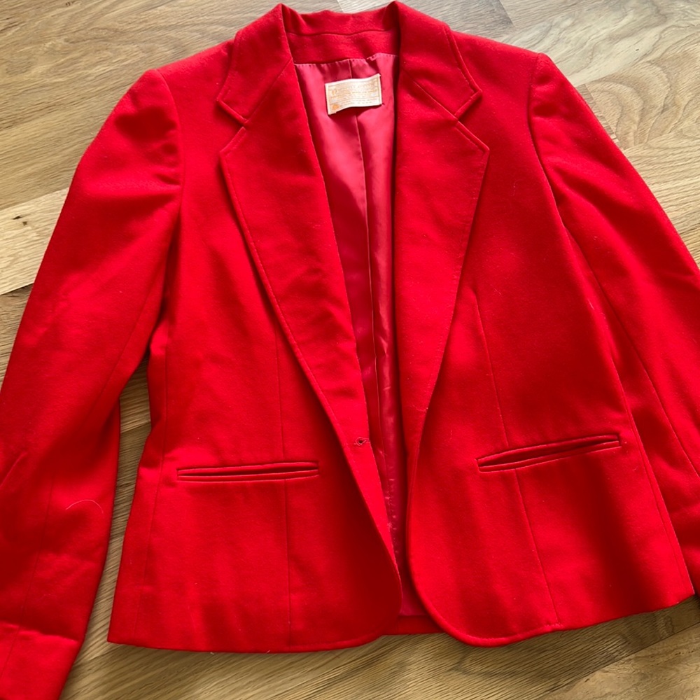 Vintage Pendleton 100% wool blazer